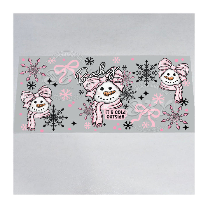 807 ITS COLD OUTSIDE - UVDTF16OZ