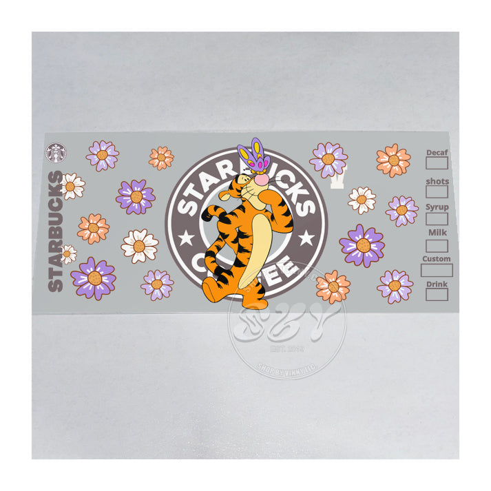 538 STARBUX WINNIE THE POOH TIGGER - UVDTF16OZ