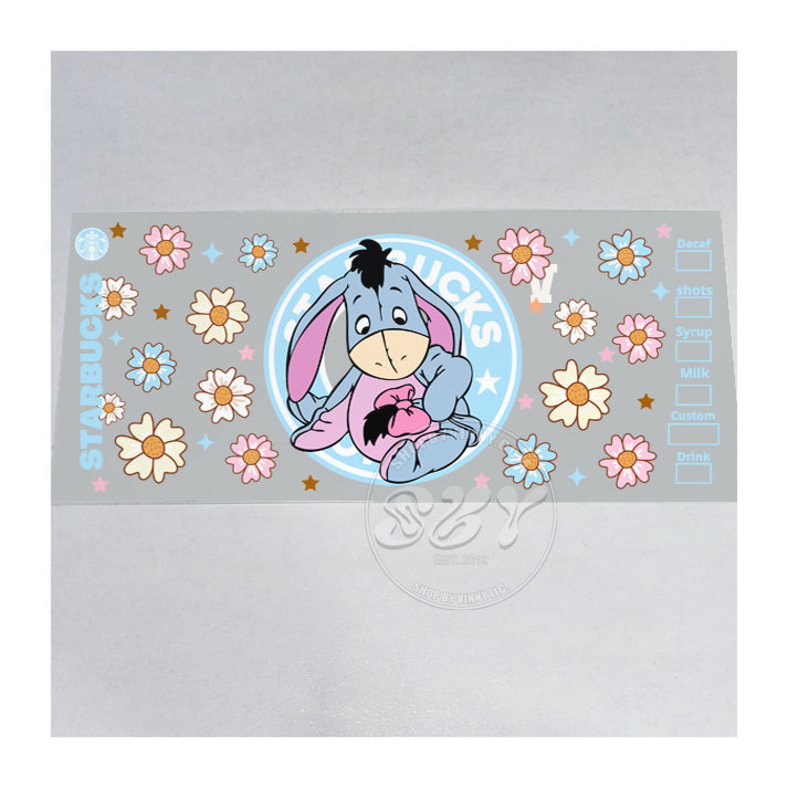 539 STARBUX WINNIE THE POOH EEYORE - UVDTF16OZ