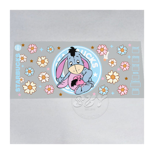 539 STARBUX WINNIE THE POOH EEYORE - UVDTF16OZ