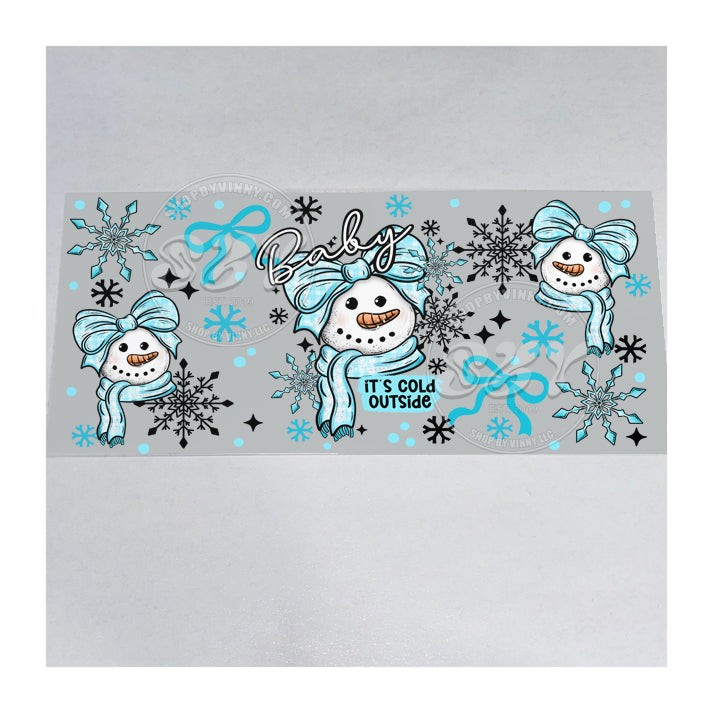 808 ITS COLD OUTSIDE - UVDTF16OZ