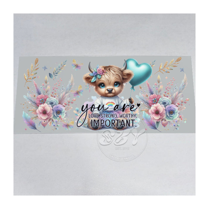 504 YOU ARE ENOUGH - UVDTF16OZ