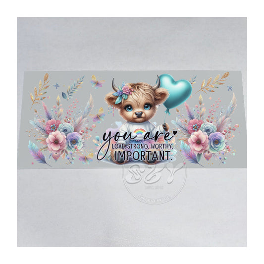 504 YOU ARE ENOUGH - UVDTF16OZ