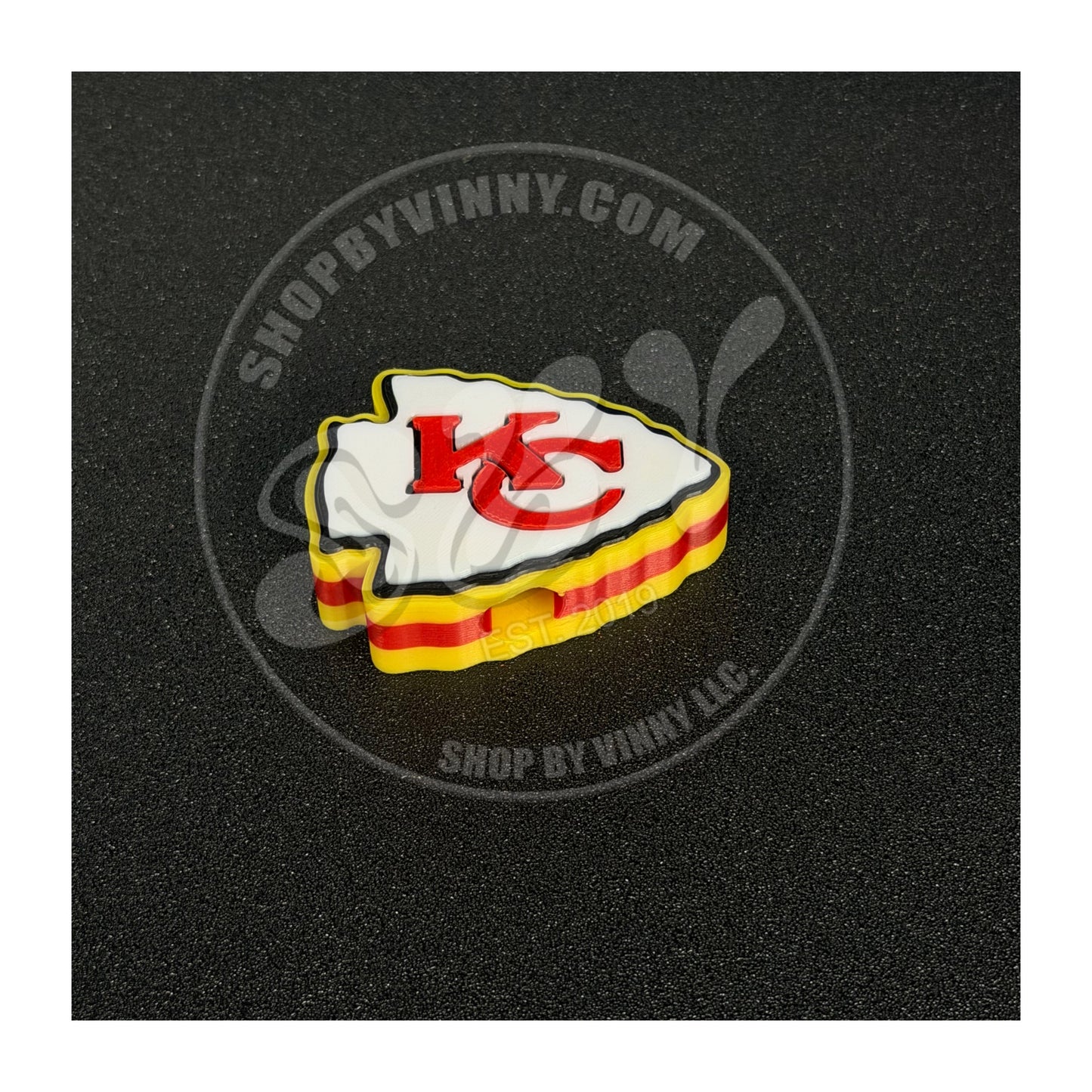 KC CHIEFS - STRAW TOPPERS