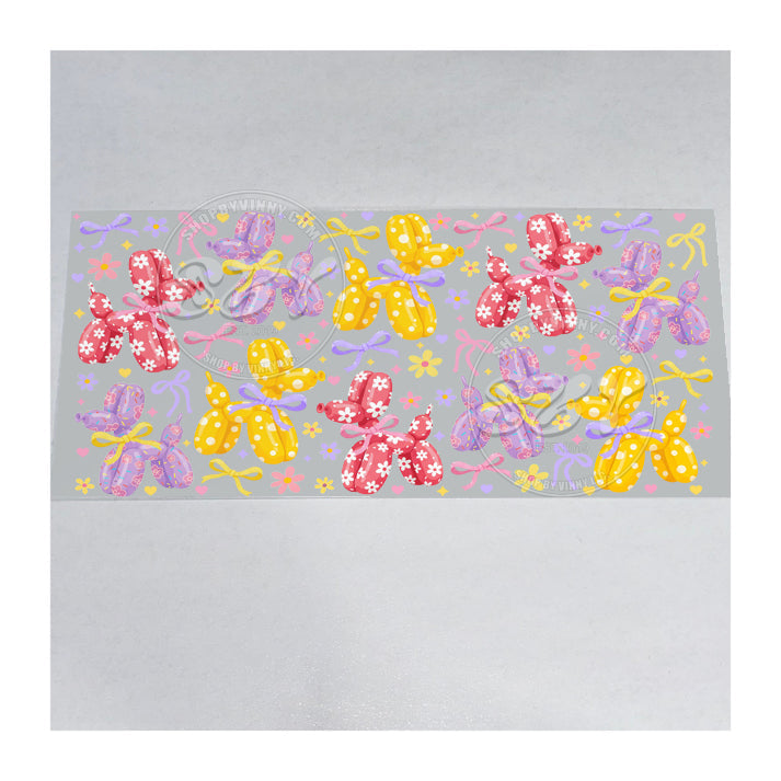 664 BALLOON DOGS  - UVDTF16OZ