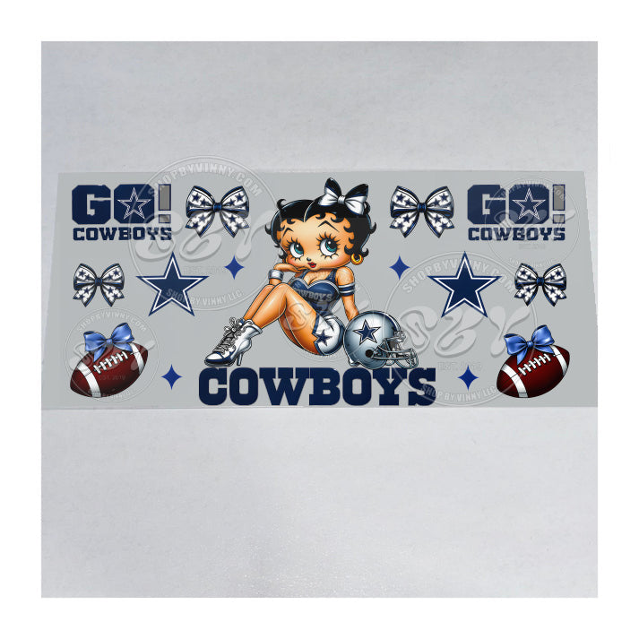 1606 BETTY COWBOYS - UVDTF16OZ
