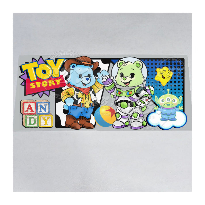 1241 CARE BEARS TOY STORY - UVDTF16OZ