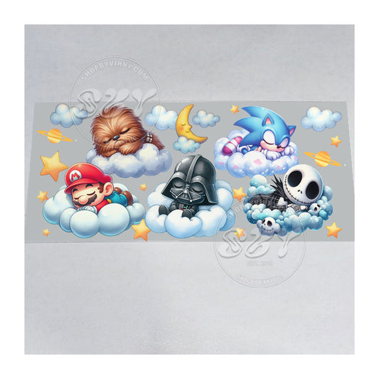 604 DISNEY FRIENDS - UVDTF16OZ