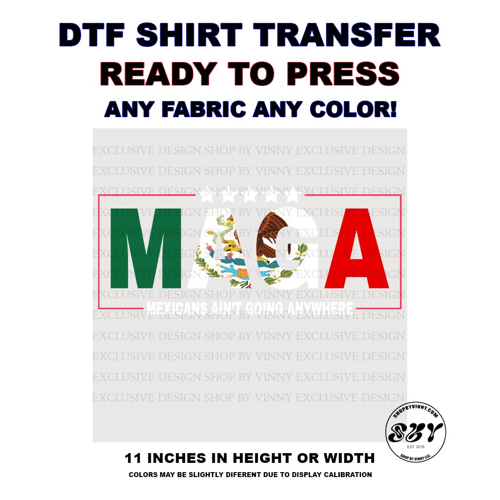 342 MEXICANS AINT GOING ANYWHERE - DTF