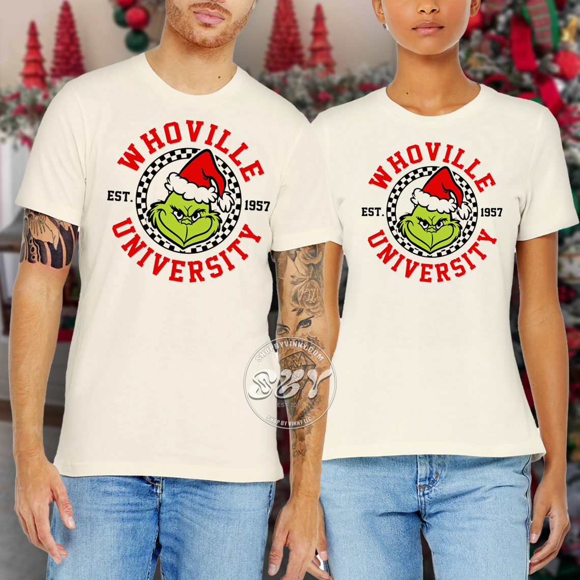 032 GRINCH University - CHRISTMAS DTF