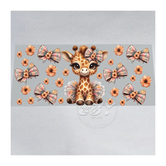 464 CUTE GIRAFFE TUTU - UVDTF16OZ