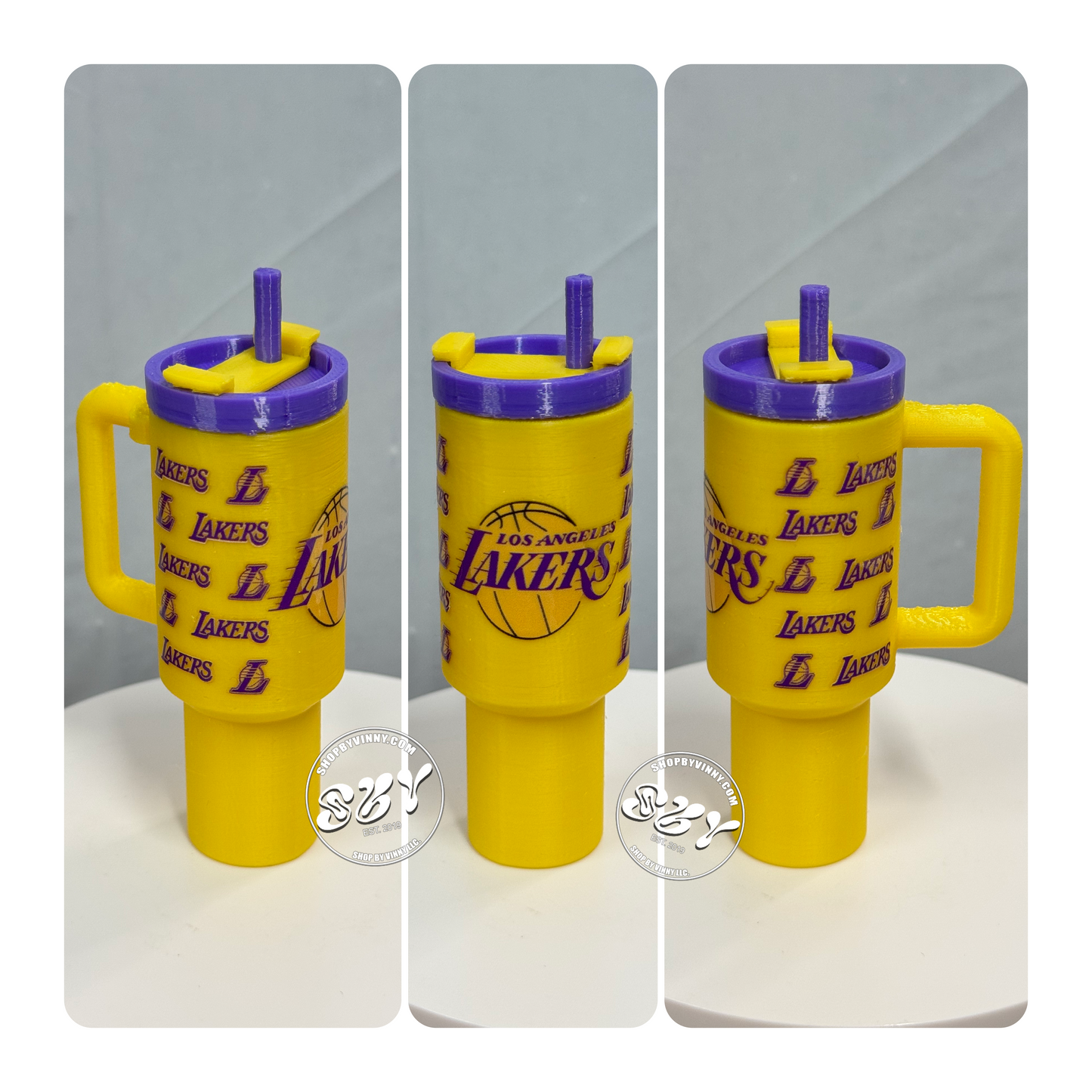 Lakers Stanley Chapstick Keychain