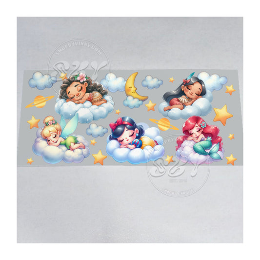 608 PRINCESSES FRIENDS - UVDTF16OZ