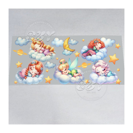 611 PRINCESSES FRIENDS - UVDTF16OZ