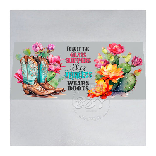 445 THIS PRINCESS WEARS BOOTS - UVDTF16OZ
