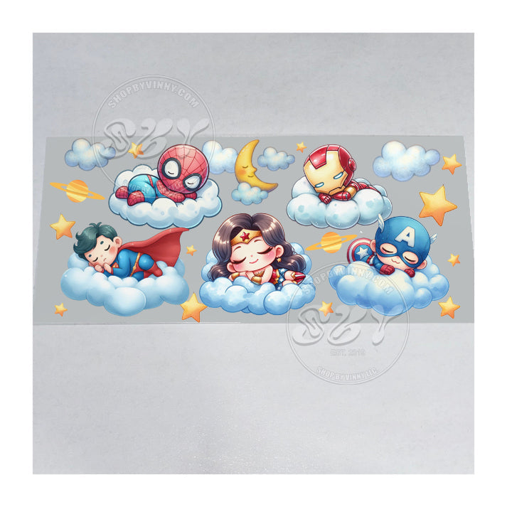 614 SUPER HEROES - UVDTF16OZ