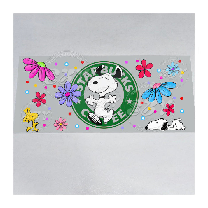1565 SNOOPY X STARBUCKS - UVDTF16OZ