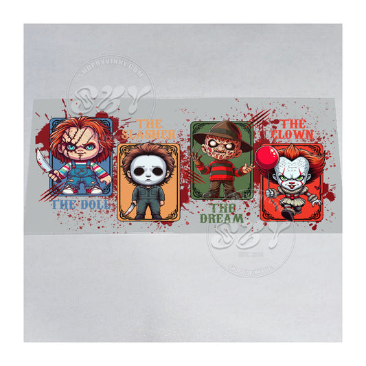 624 SPOOKY FRIENDS - UVDTF16OZ