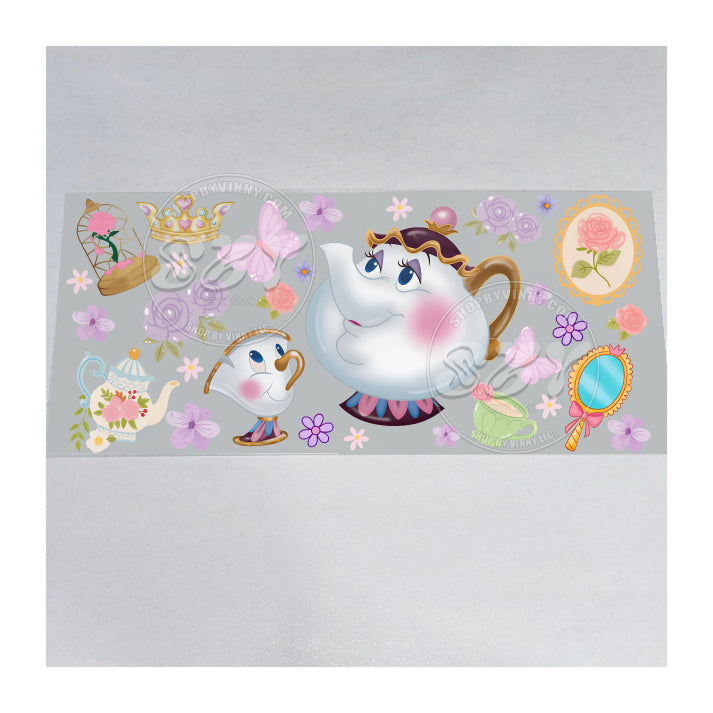 1161 TEA CUPS - UVDTF16OZ