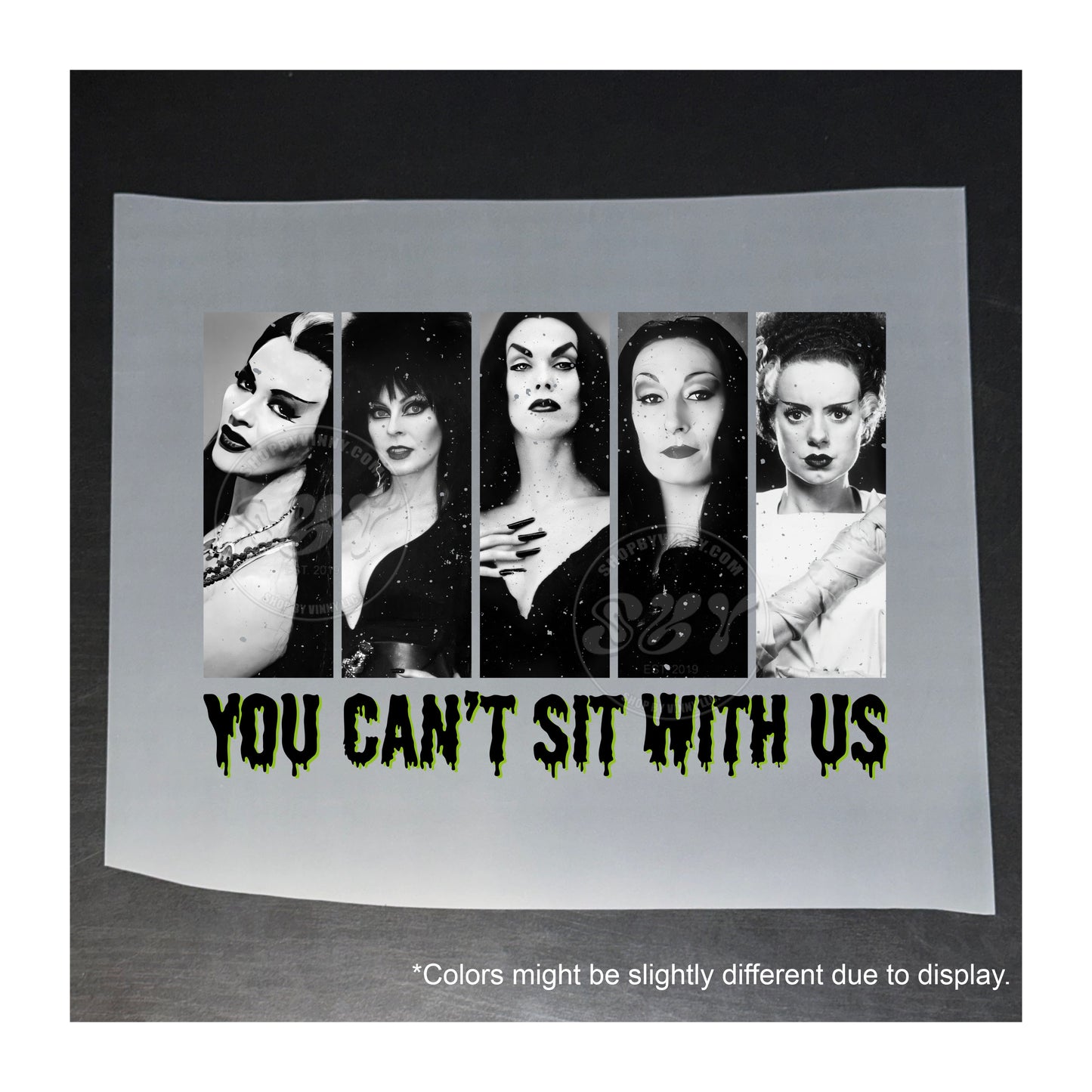 195 VILLAINS YOU CANT SIT WITH US - DTF