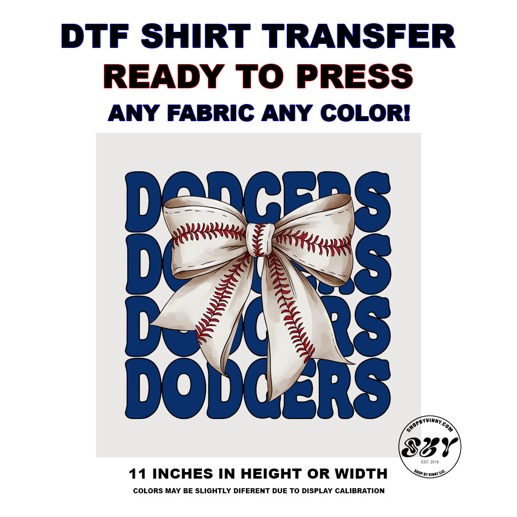 357 DODGERS BOW - DTF