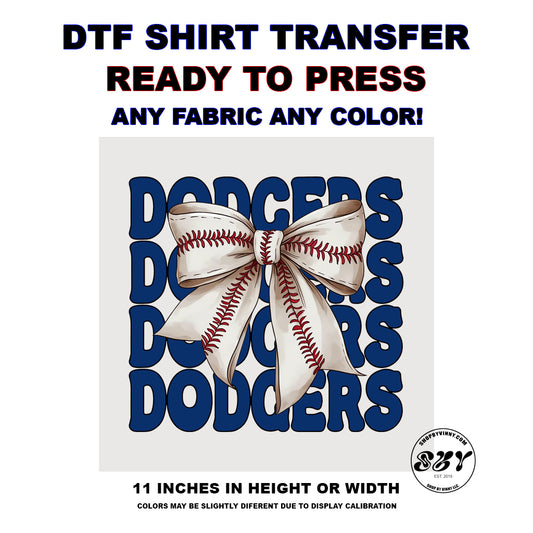 357 DODGERS BOW - DTF