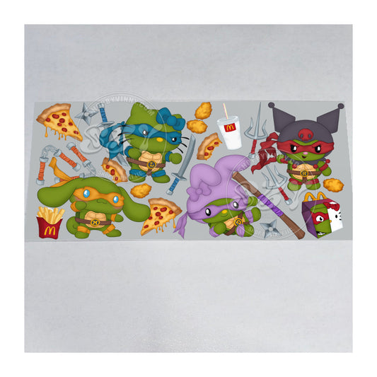 647 HELLO KITTY X NINJA TURTLES  - UVDTF16OZ