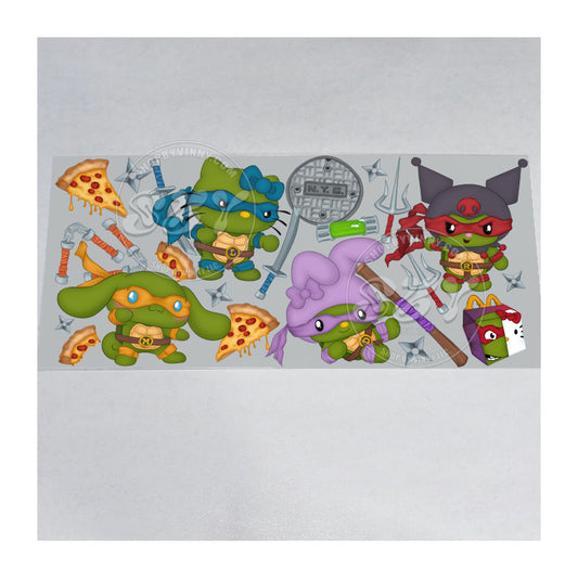 652 HELLO KITTY X NINJA TURTLES  - UVDTF16OZ