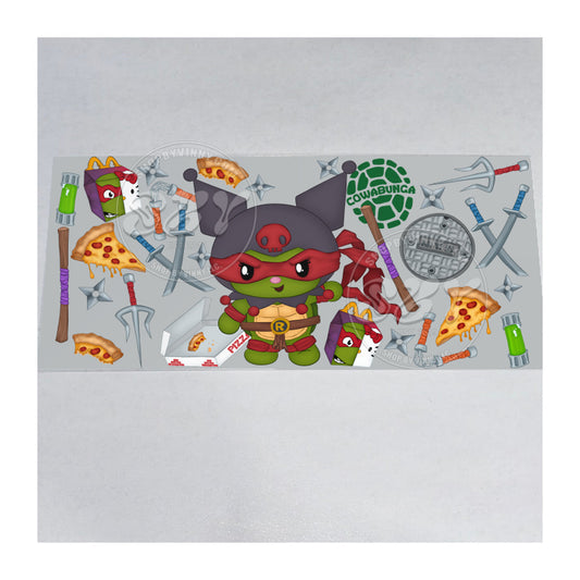 651 HELLO KITTY X NINJA TURTLES  - UVDTF16OZ