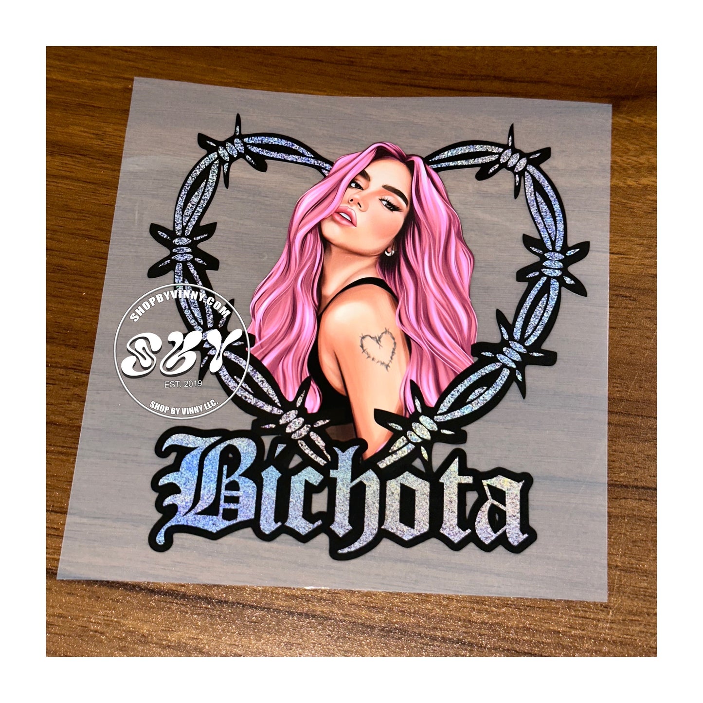 BICHOTA KG - PINK HAIR - HTV