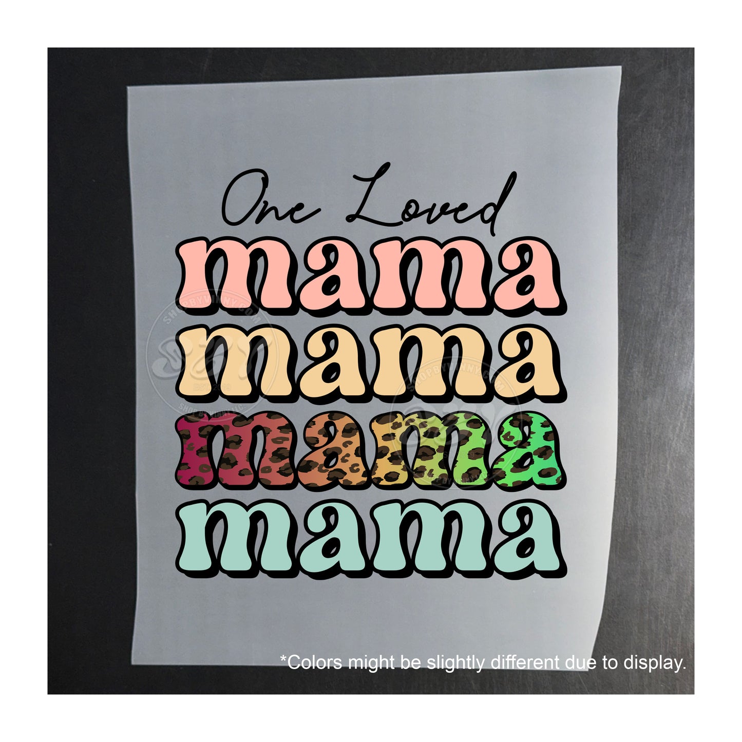 080 ONE LOVED MAMA - DTF