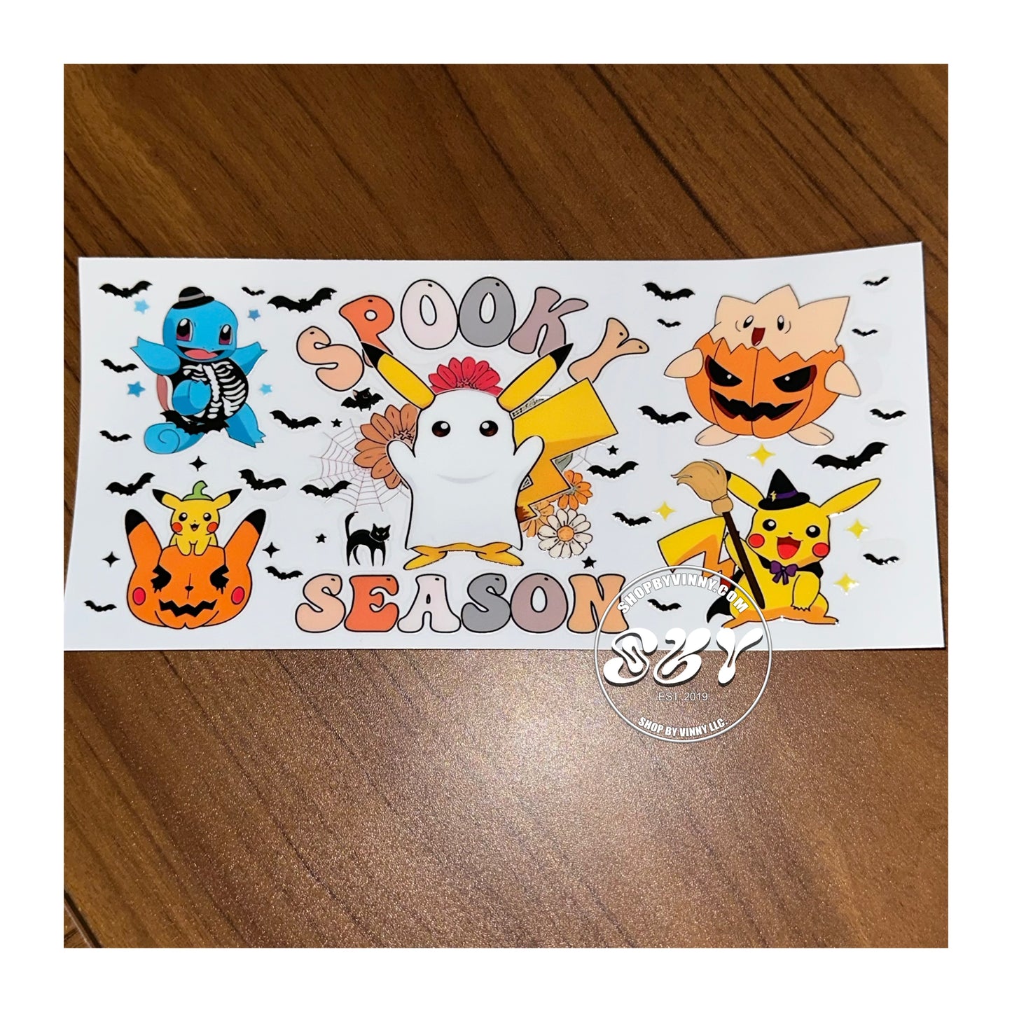 #225 POKEMON SPOOKY - UVDTF16OZ