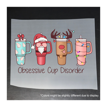 078 Obsessive Cup Disorder - CHRISTMAS DTF