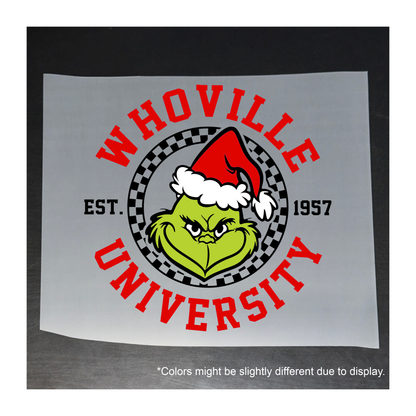 032 GRINCH University  - CHRISTMAS DTF