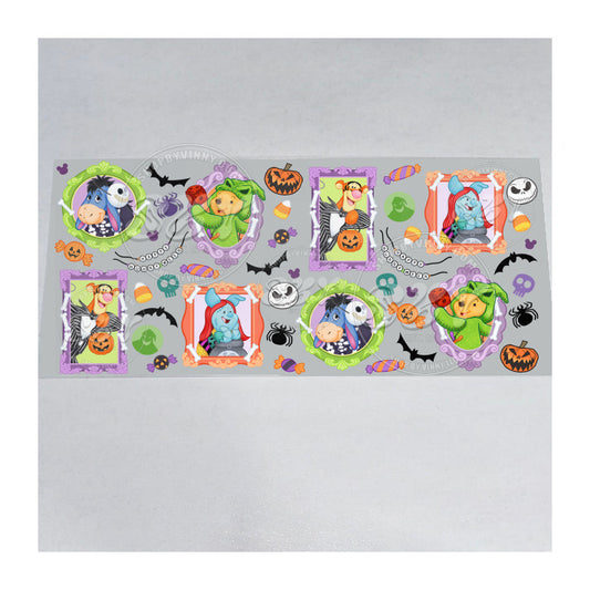1377 SPOOKY POOH AND FRIENDS - UVDTF16OZ