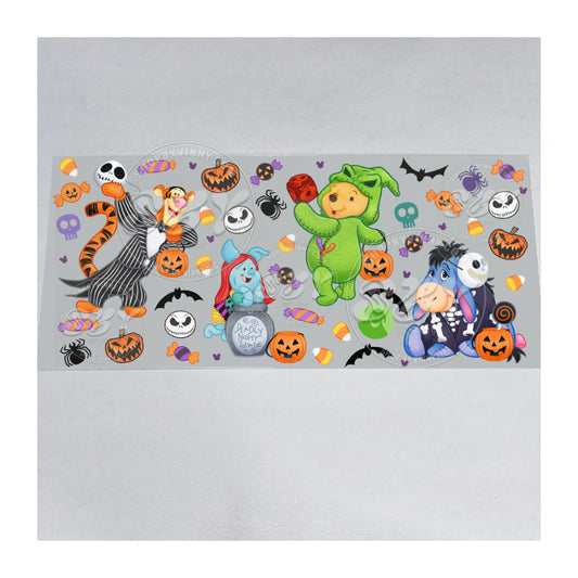 1379 SPOOKY POOH AND FRIENDS - UVDTF16OZ