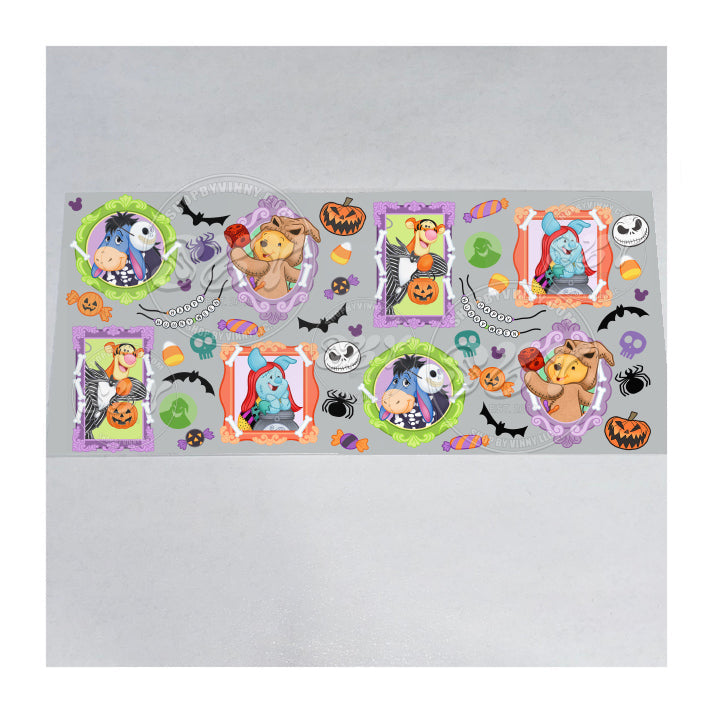 1380 SPOOKY POOH AND FRIENDS - UVDTF16OZ