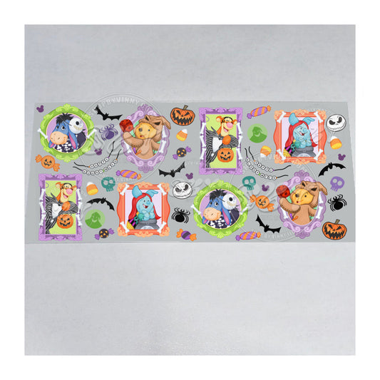 1380 SPOOKY POOH AND FRIENDS - UVDTF16OZ
