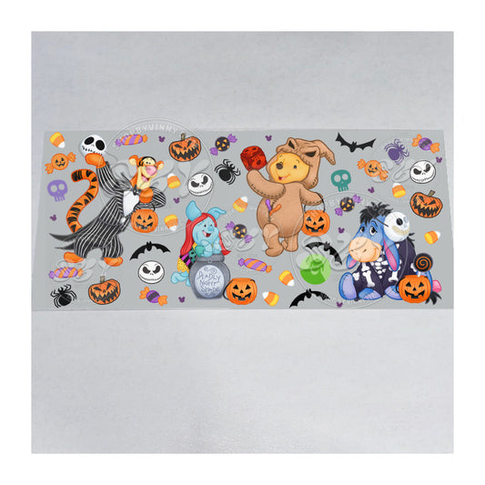 1378 SPOOKY POOH AND FRIENDS - UVDTF16OZ