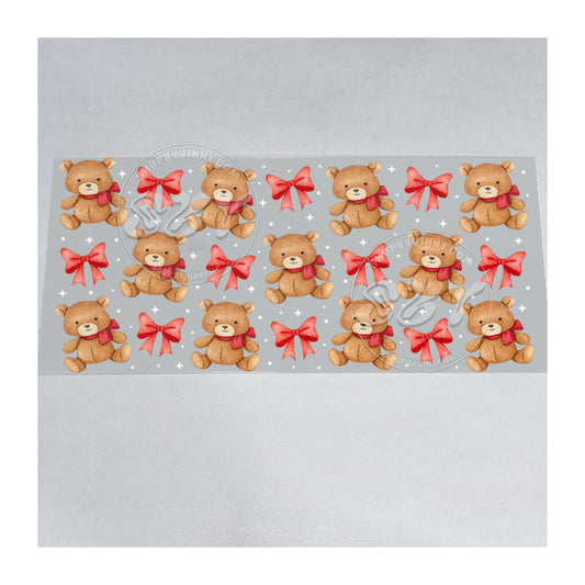 693 BEAR AND BOWS - UVDTF16OZ