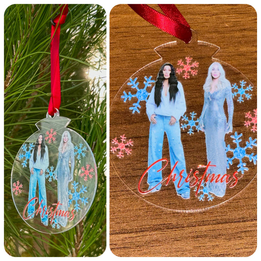 CHER CHRISTMAS ORNAMENT