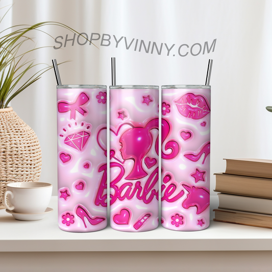 BARBIE 3D - 20oz Tumbler