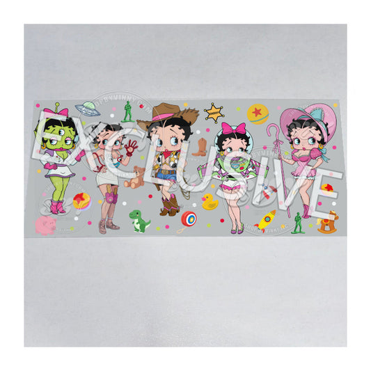 1289 BETTY BOOP TOY STORY - UVDTF16OZ (EXCLUSIVE)