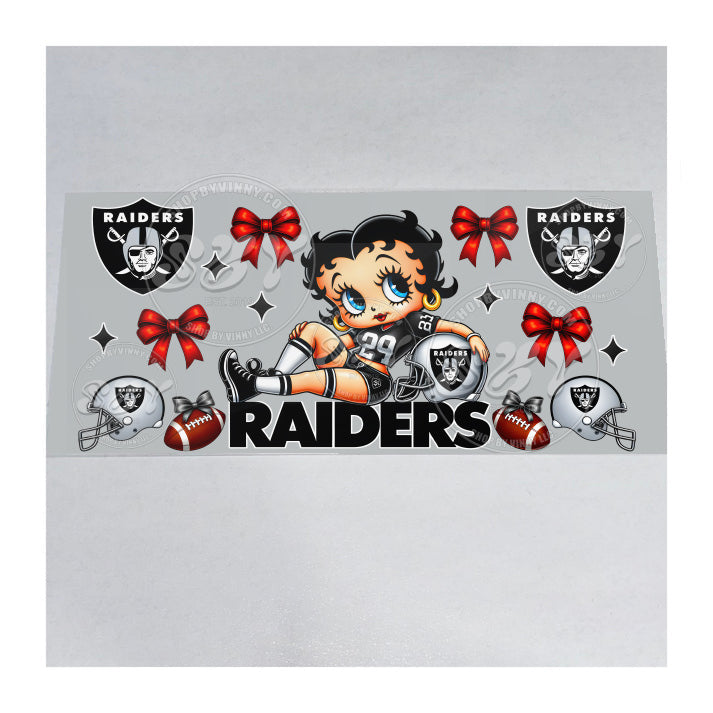 1605 BETTY RAIDERS - UVDTF16OZ