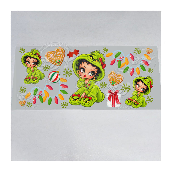 1630 BETTY BOOP GRINCH - UVDTF16OZ