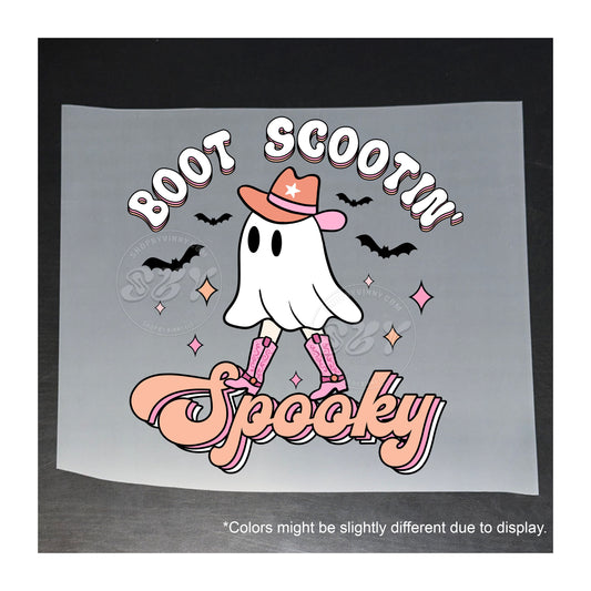 119 BOOT SCOOTIN SPOOKY - DTF