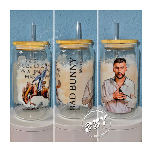 BAD BUNNY - Libbey Glass Cup