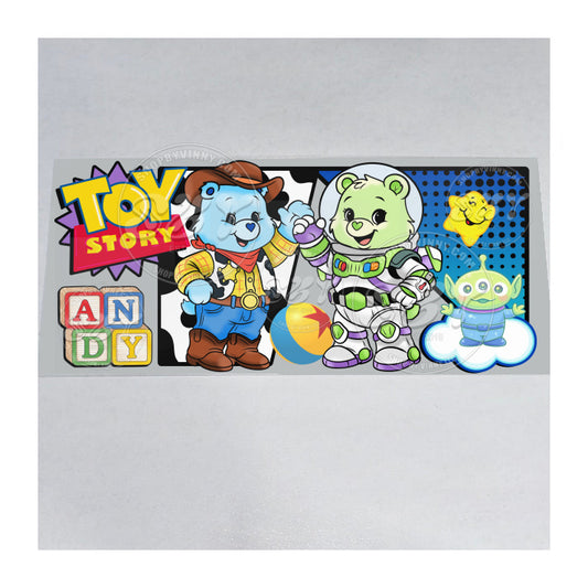 1241 CARE BEARS TOY STORY - UVDTF16OZ