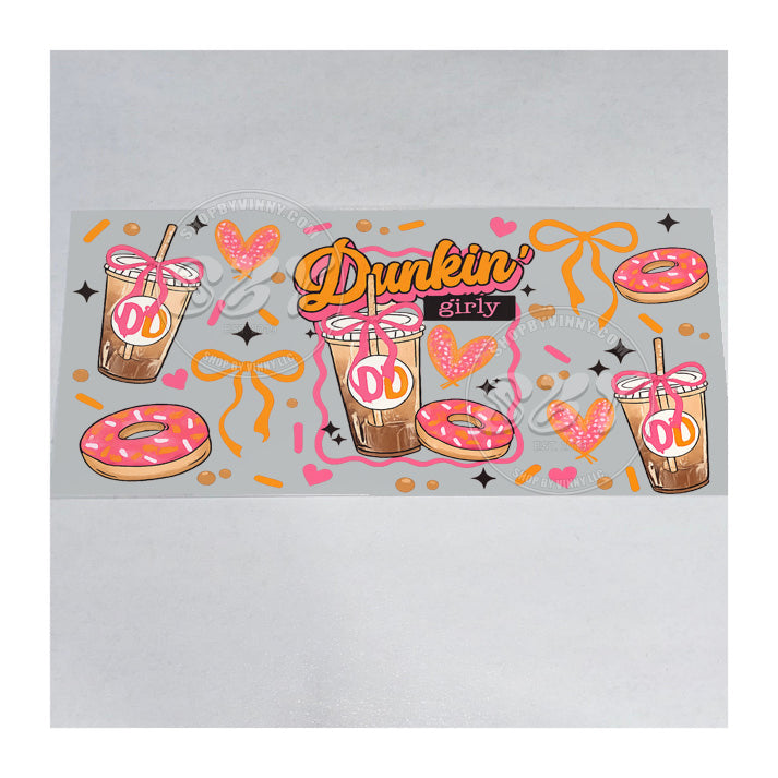 978 DUNKIN GIRL - UVDTF16OZ