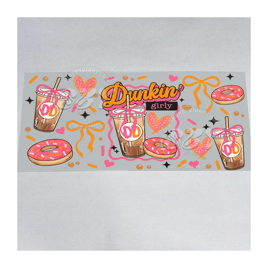 978 DUNKIN GIRL - UVDTF16OZ